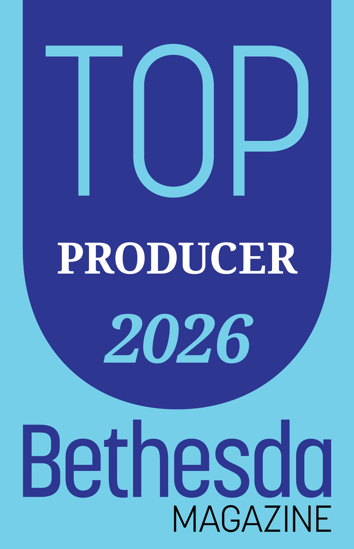 2026 Bethesda Magazine Top Real Estate Producer